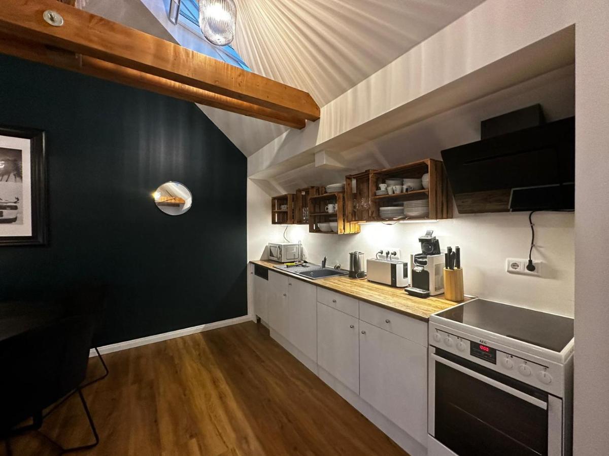 Nr 14 - Hochwertiges 3 Zimmer Maisonette Appartment Mit Grosszugigen Wohnbereich Und Balkon Leipzig Dış mekan fotoğraf