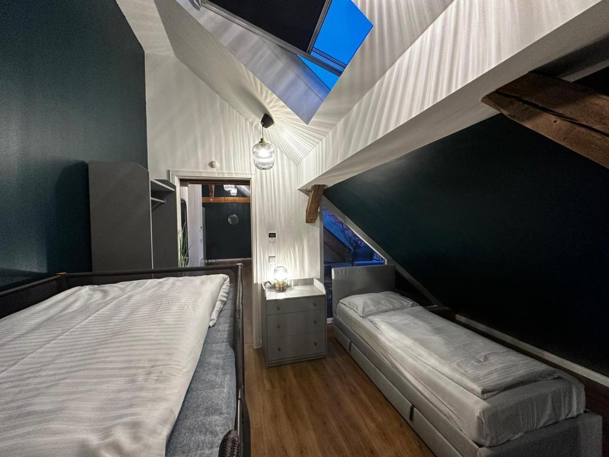 Nr 14 - Hochwertiges 3 Zimmer Maisonette Appartment Mit Grosszugigen Wohnbereich Und Balkon Leipzig Dış mekan fotoğraf