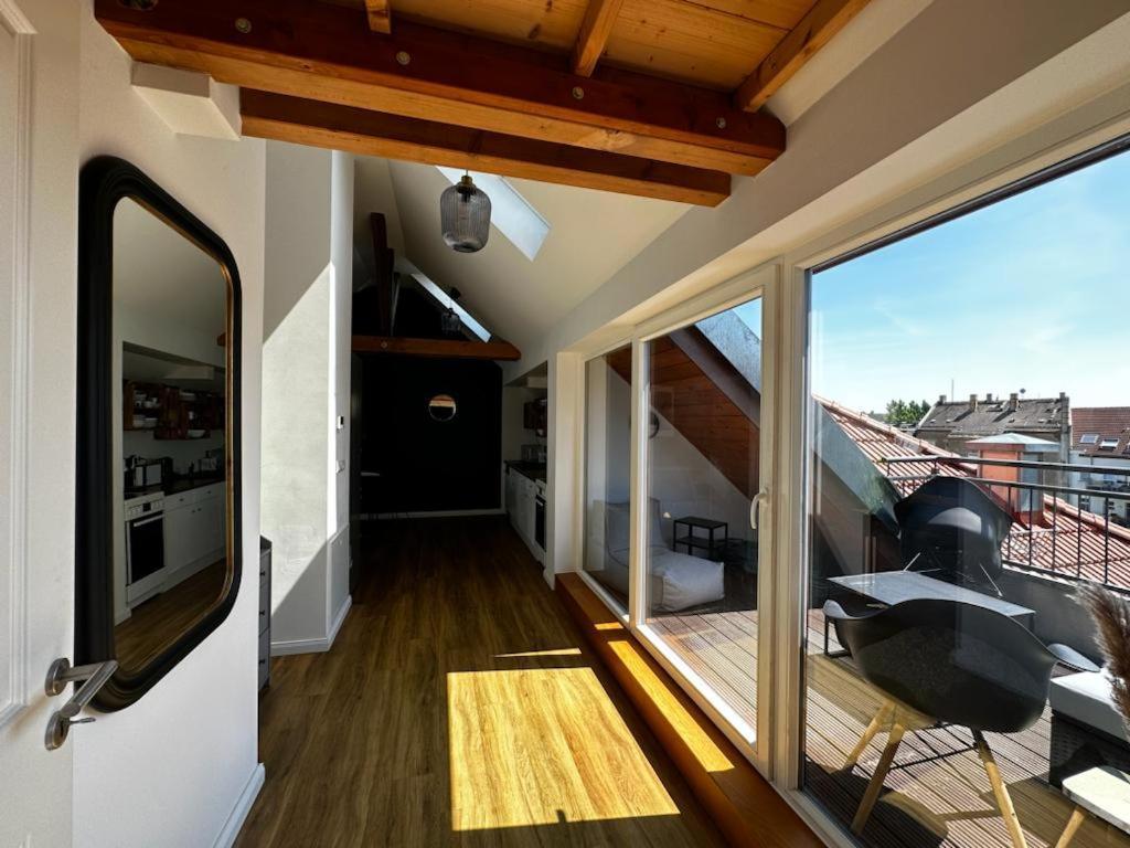 Nr 14 - Hochwertiges 3 Zimmer Maisonette Appartment Mit Grosszugigen Wohnbereich Und Balkon Leipzig Dış mekan fotoğraf